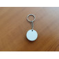 Cat Paw Wood Keychain