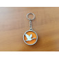 Stork Wood Keychain
